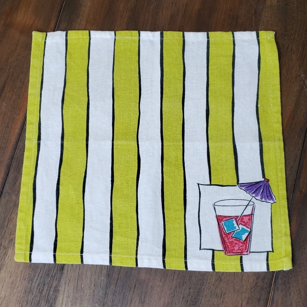 Cloth Cocktail Napkins Set of 12